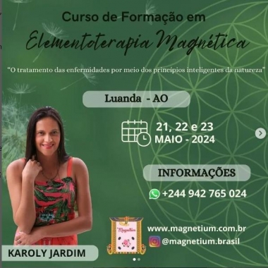  Curso de Formação em Elementoterapia Magnética