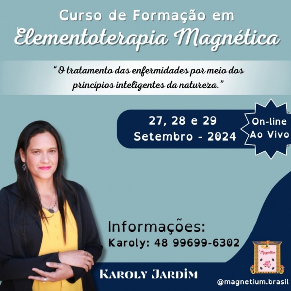 Curso de Formação em Elementoterapia Magnética